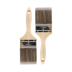Two flat brushes