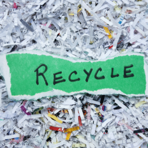 Recycle paper.