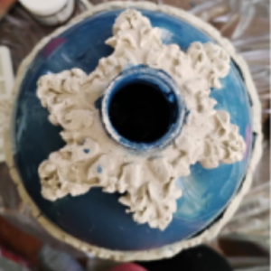 Blue ornament