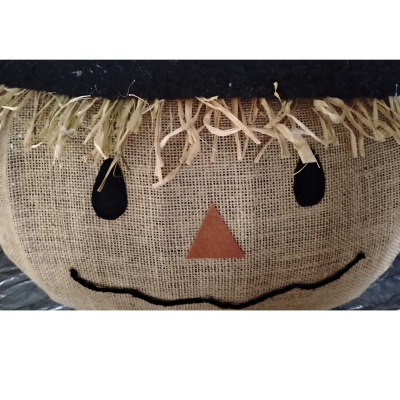 Scarecrow wreath.