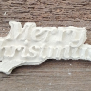 Merry Christmas mold