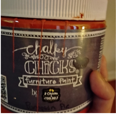 Pumpkin pie paint.