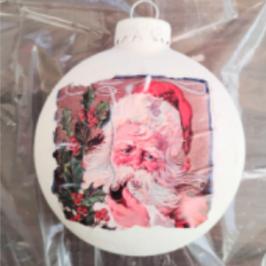 Santa ornament