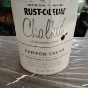 Chiffon Cream Calk paint
