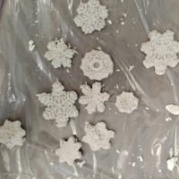 Small snowflake mold