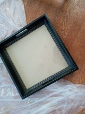 Black tray