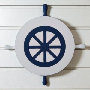 nautica wheel wall art