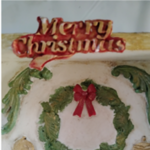 Merry Christmas mold.