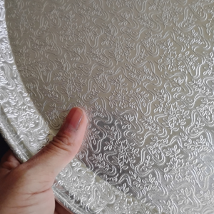 Tin platter tray